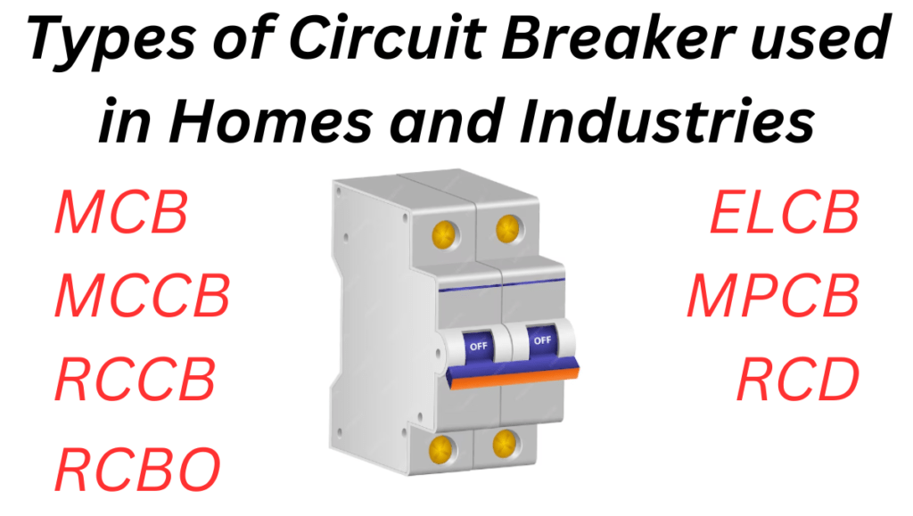 Types-of-Circuit-Breaker-used-in-Homes-and-Industries