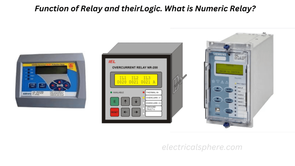 Understand Relay and their Logic. What is Numeric relay?