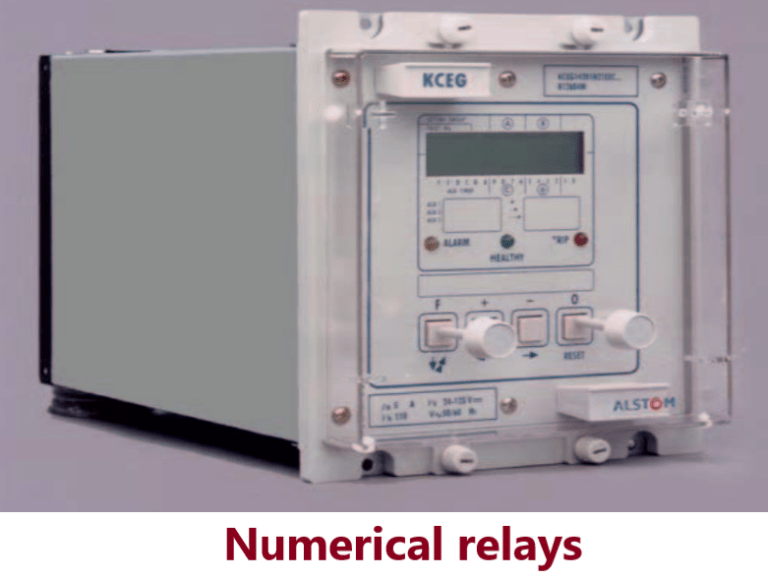 Types of Relay used in power system in detail