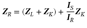 Formula for Distance relay coordination