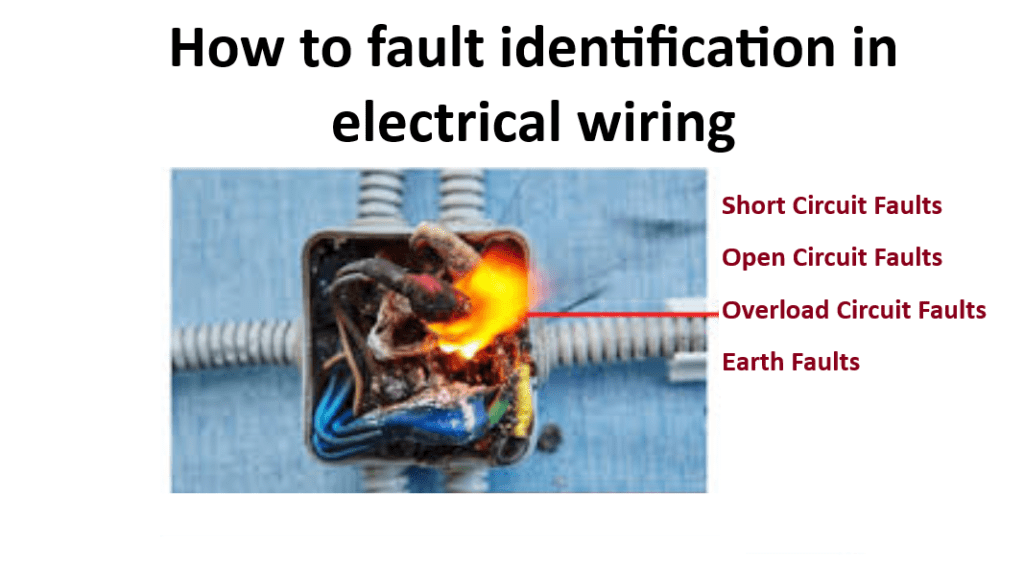 How to fault identification in electrical wiring
