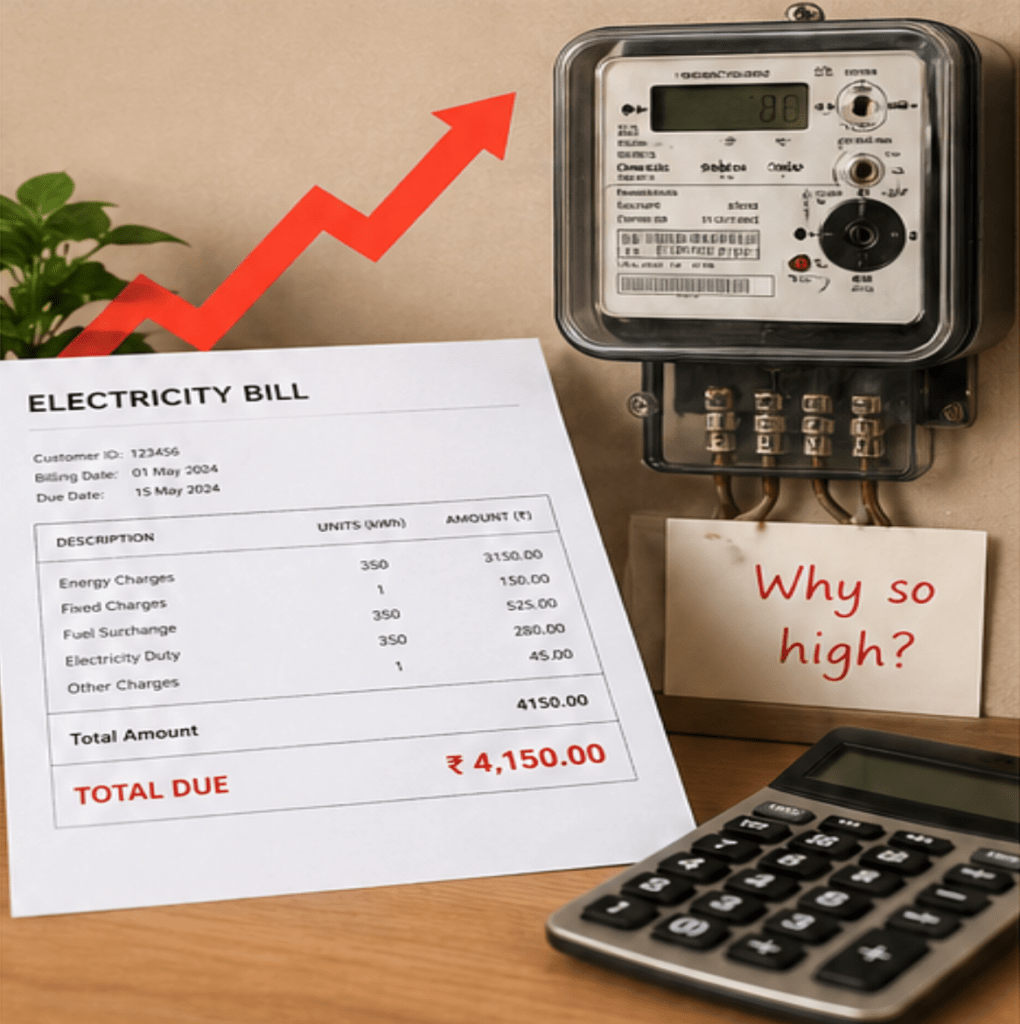 Why Your Electricity Bill Is Suddenly High